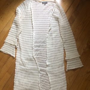 4s13nnai cream women’s boutique med sweater duster